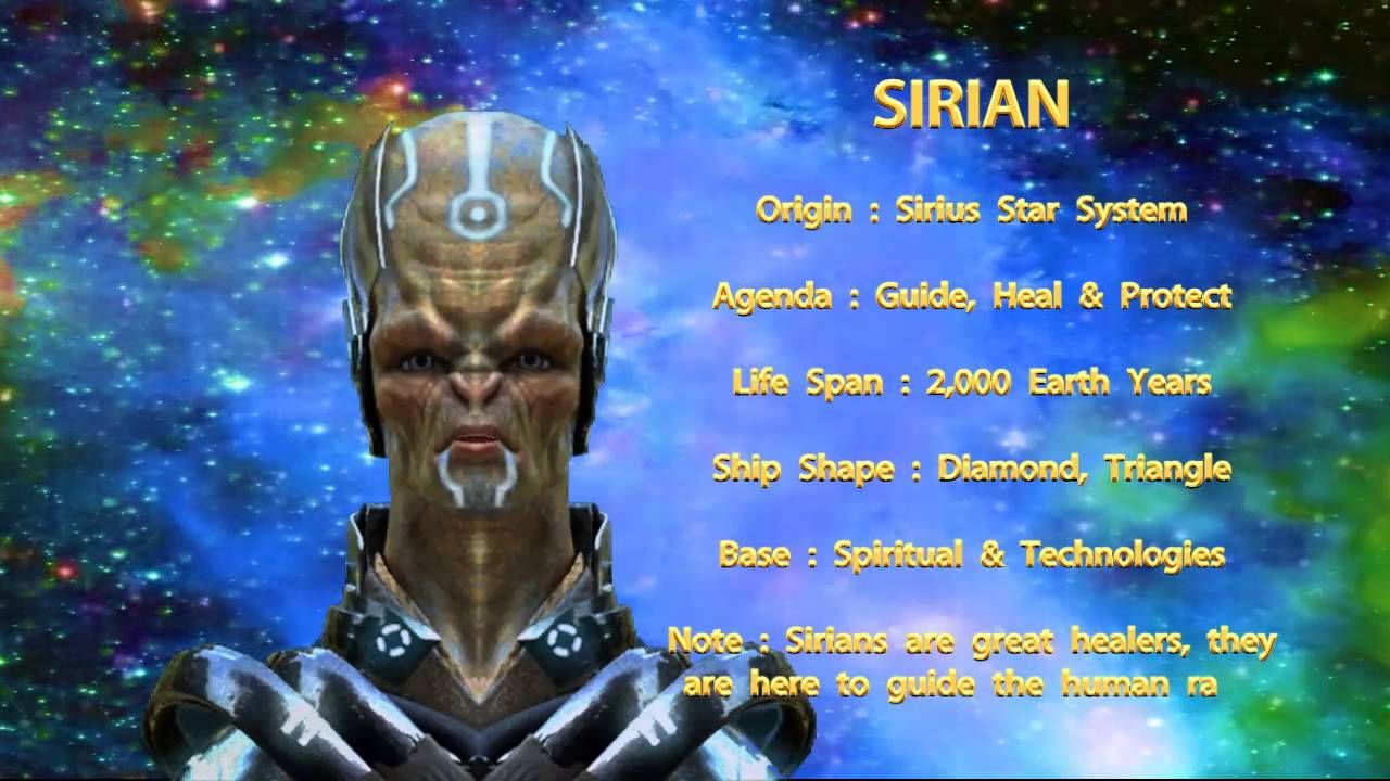 The Sirius Constellation: Who are the Sirians?