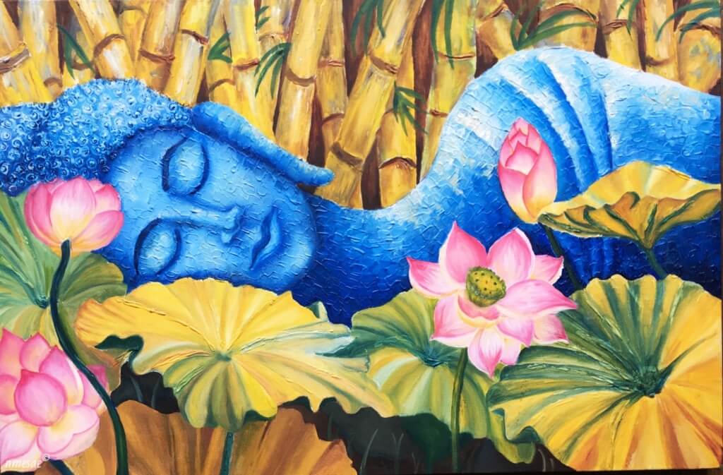 mindful sleep buddha