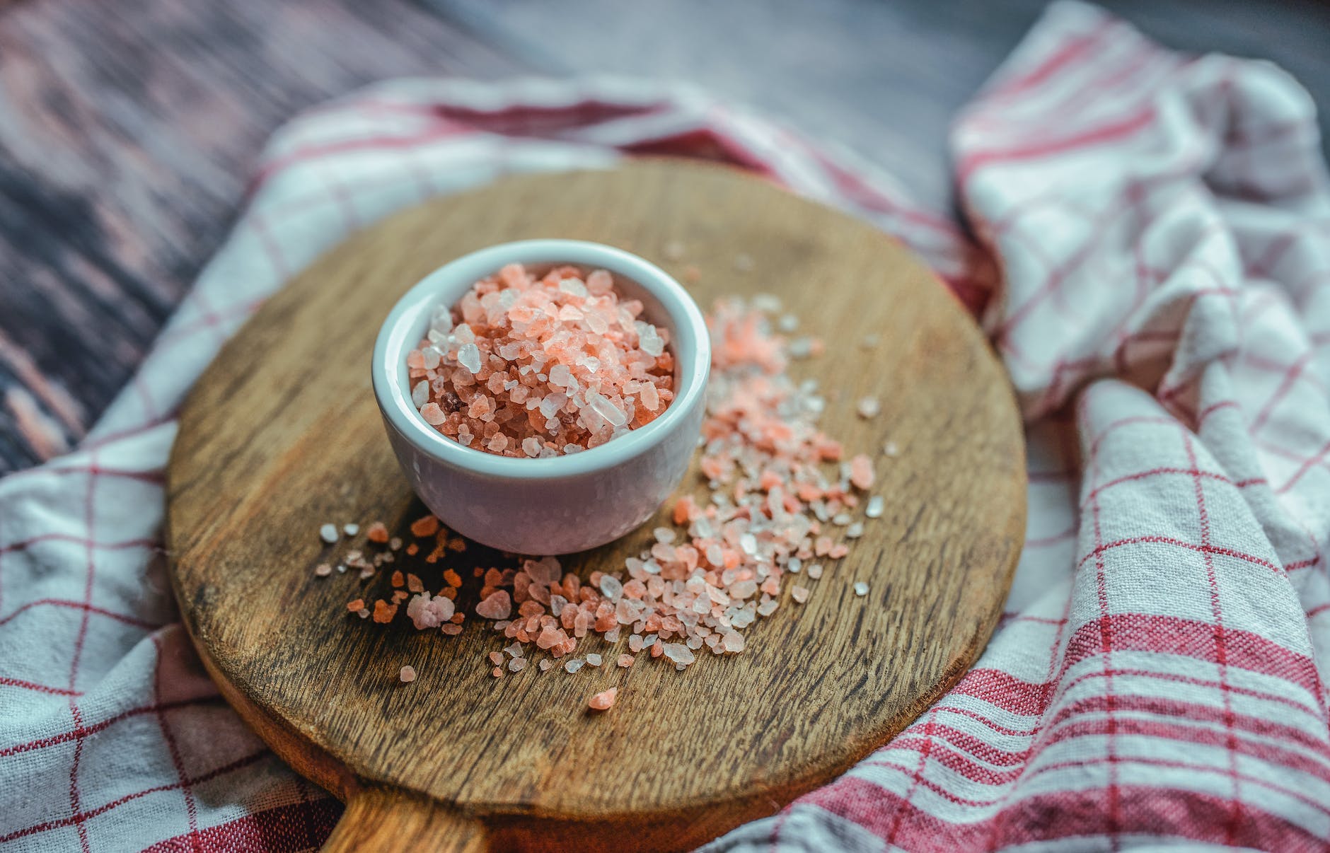 close up photo of himalayan salt