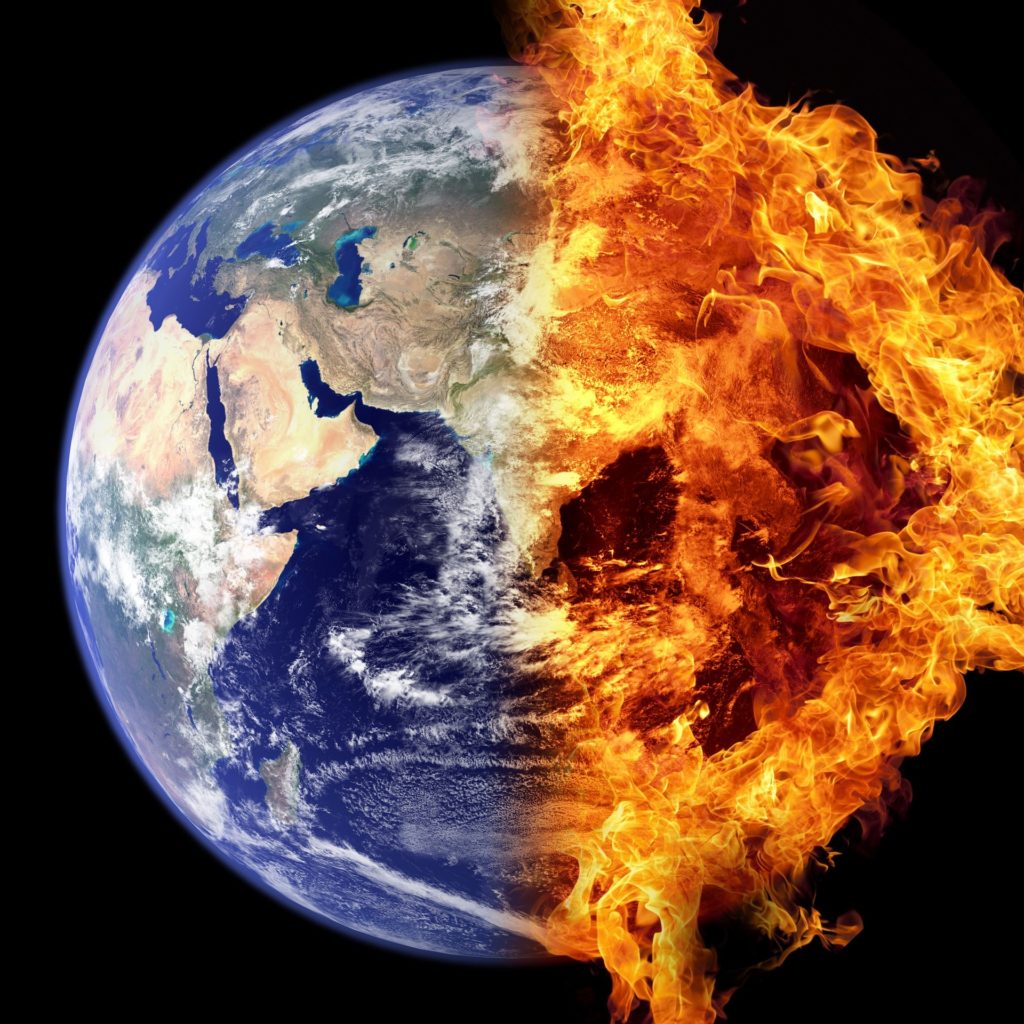 burning earth