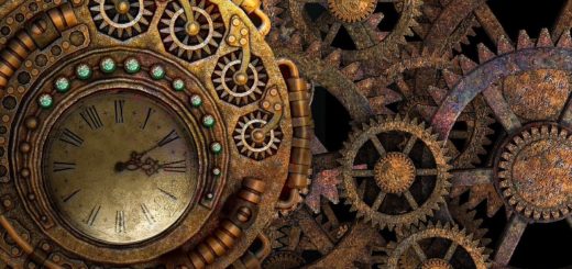 gears, time machine, industrial