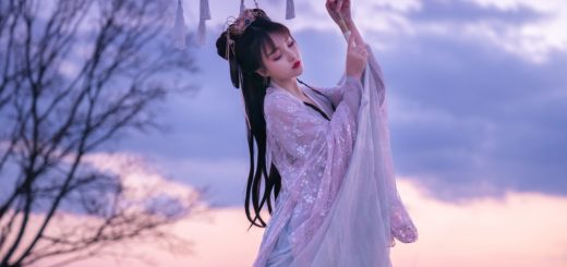 woman, chinese hanfu, hanfu