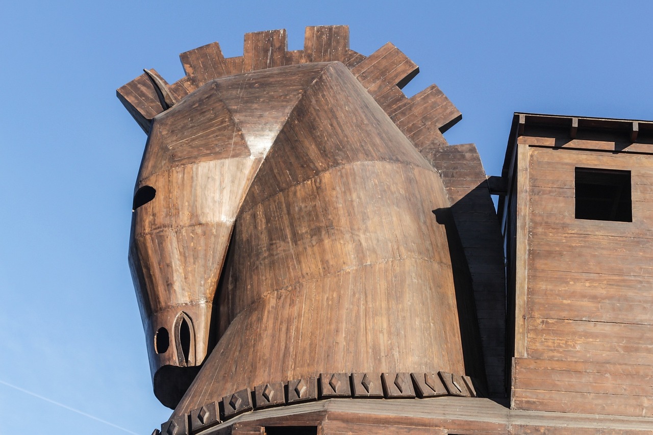 trojan horse, troy, turkey