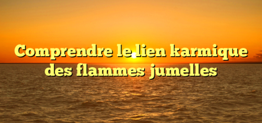 Comprendre le lien karmique des flammes jumelles