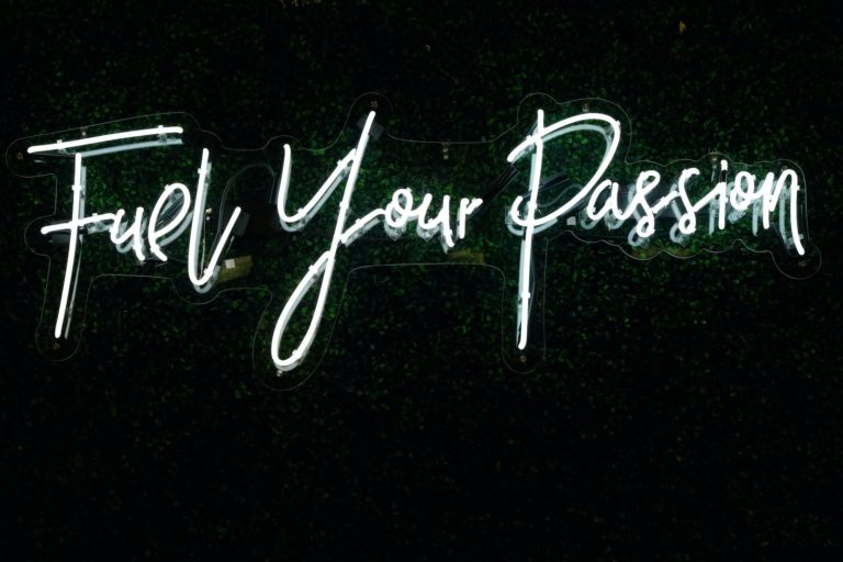 fuel your passion text