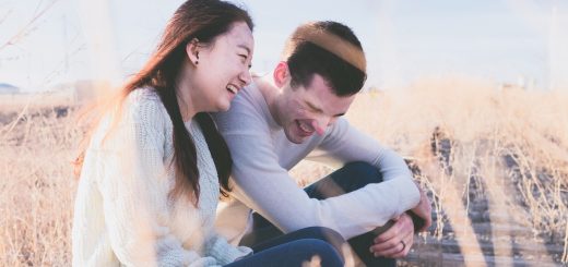 couple, happy, laughing