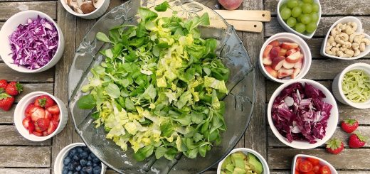 salad, fruit, berry