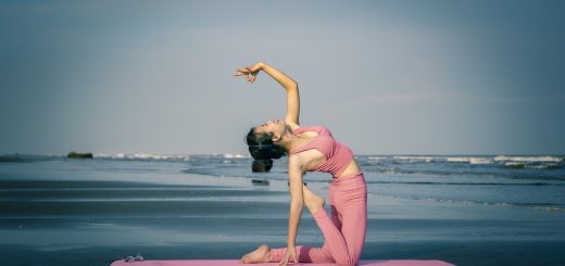 yoga, girl, beautiful