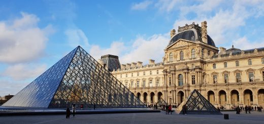 louvre, architecture, buildings