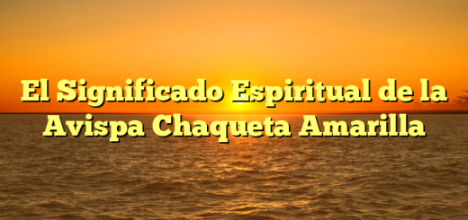 El Significado Espiritual de la Avispa Chaqueta Amarilla