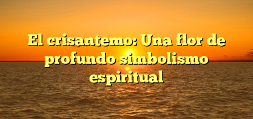 El crisantemo: Una flor de profundo simbolismo espiritual