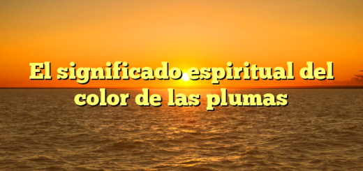 El significado espiritual del color de las plumas