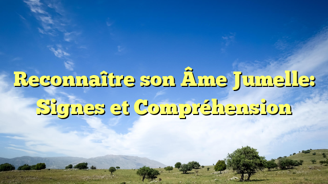 Reconnaître son Âme Jumelle: Signes et Compréhension