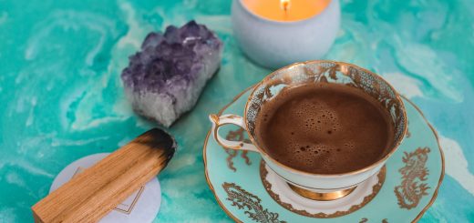 mug with brown coffee inside