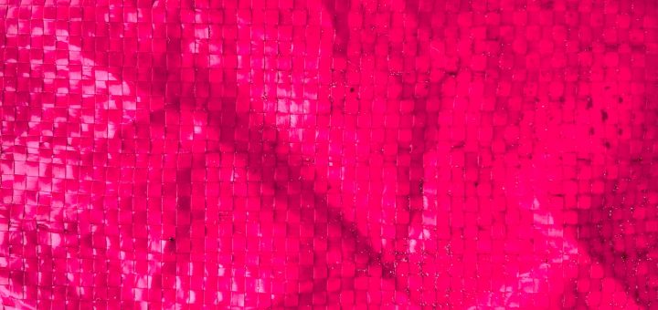 red textile in close up image