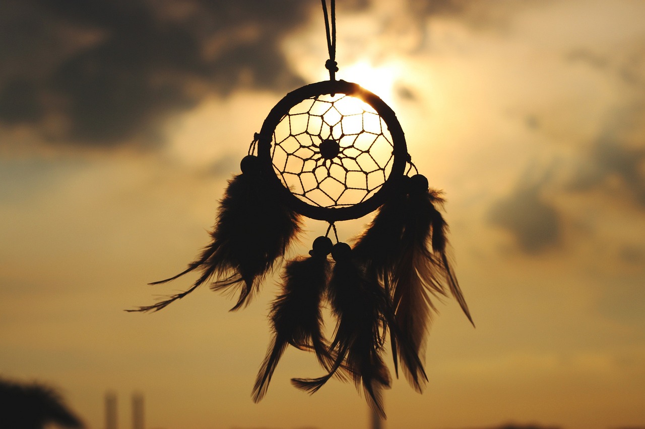 Dream catcher represents dream work, culture, Indian