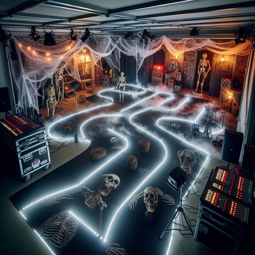 How to Create a Haunted House in Your Garage