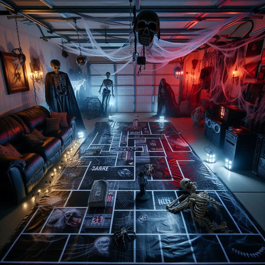 How to Create a Haunted House in Your Garage