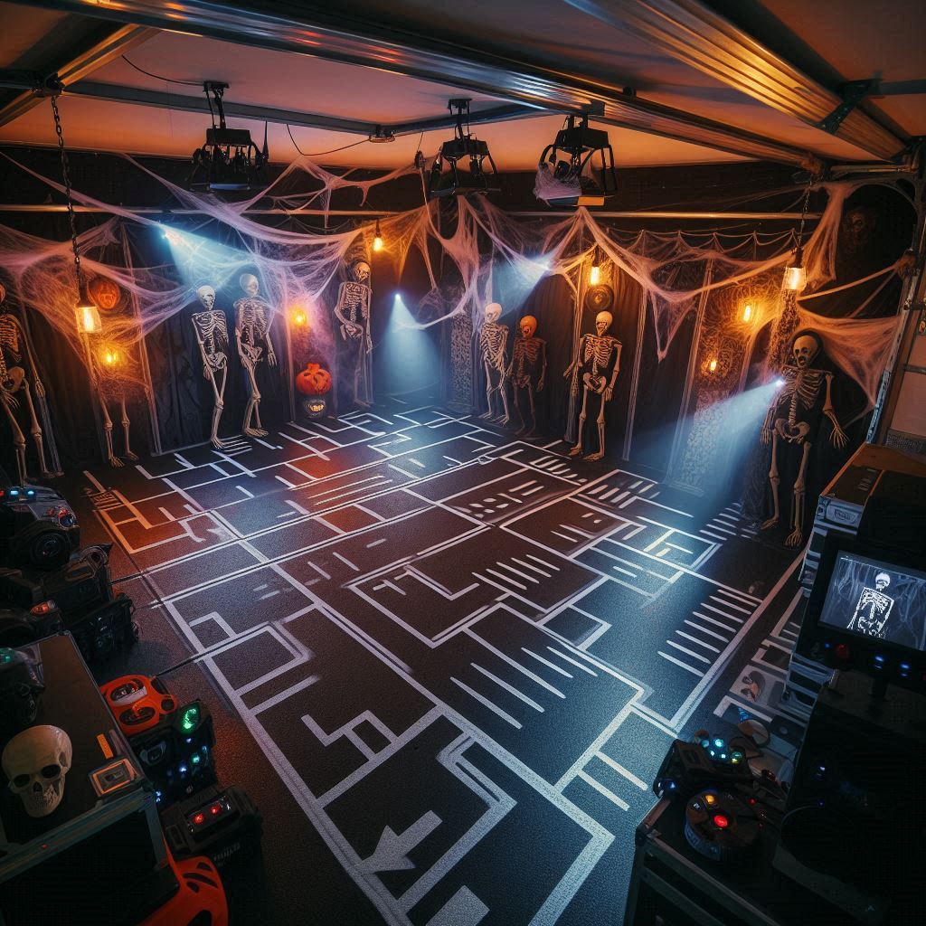 How to Create a Haunted House in Your Garage