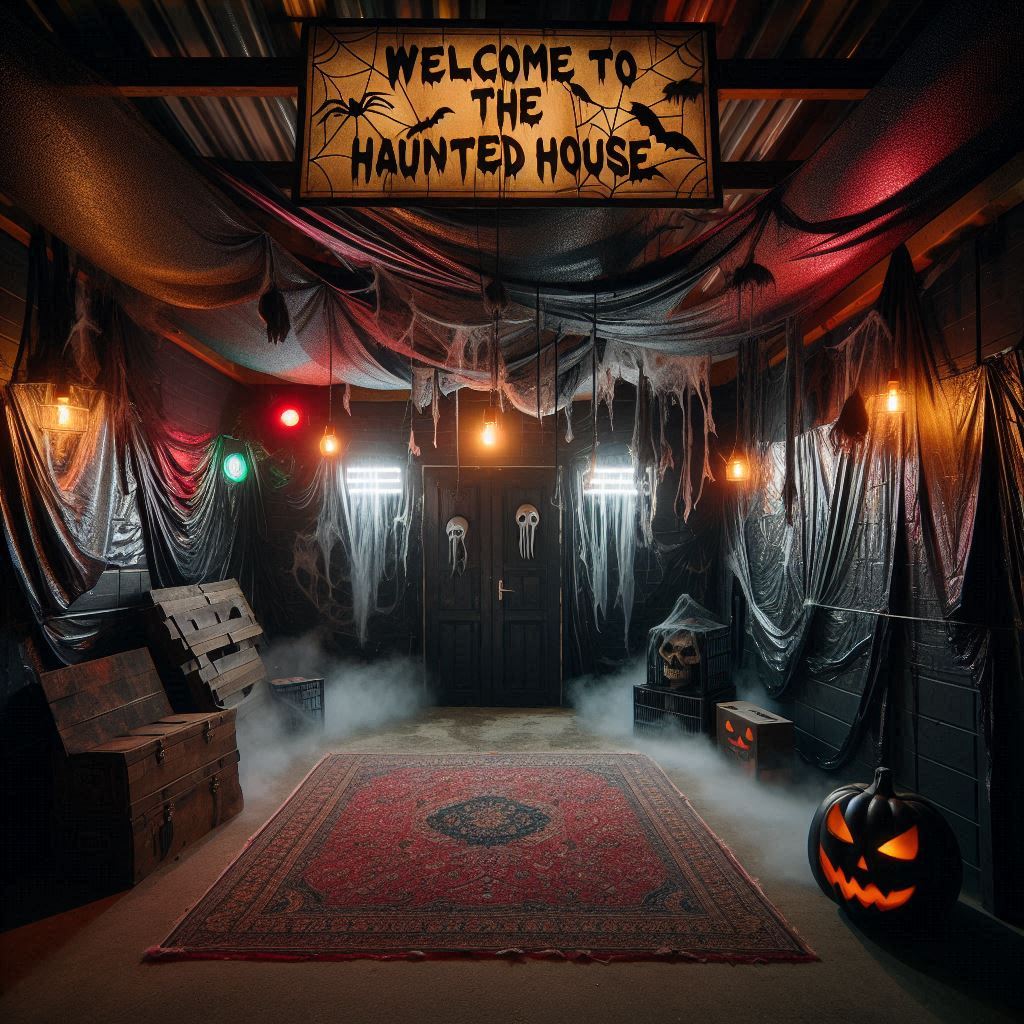 How to Create a Haunted House in Your Garage