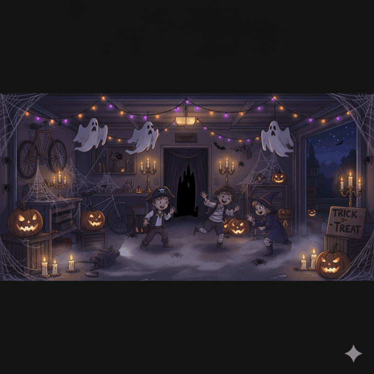 How to Create a Haunted House in Your Garage