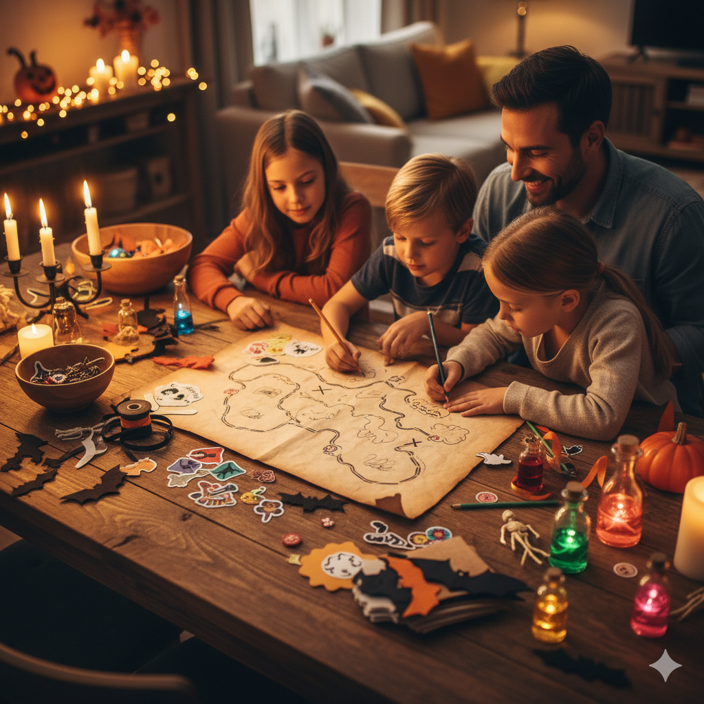 How to Create a Spooky Halloween Treasure Hunt for Kids