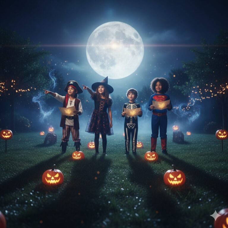 How to Create a Spooky Halloween Treasure Hunt for Kids