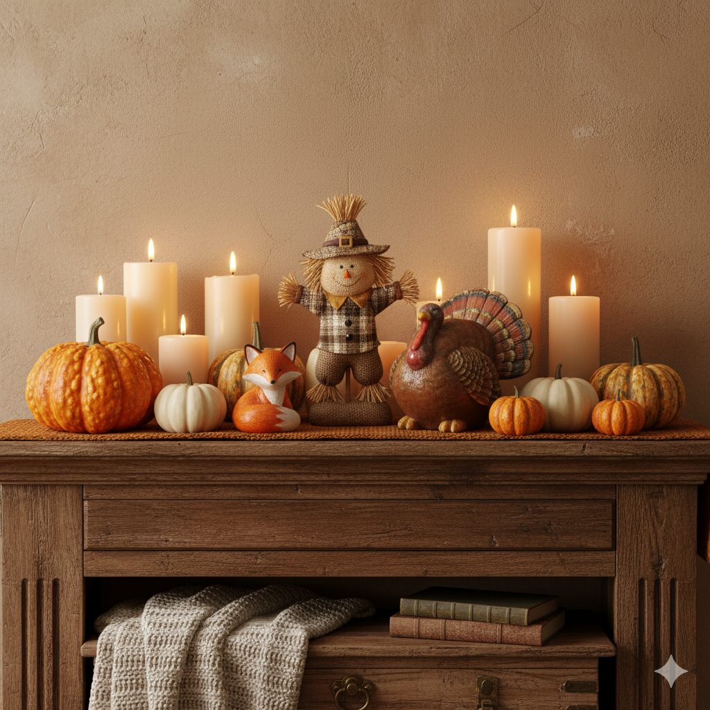 31 Fall Mantle Decor Ideas to Warm Up Your Fireplace
