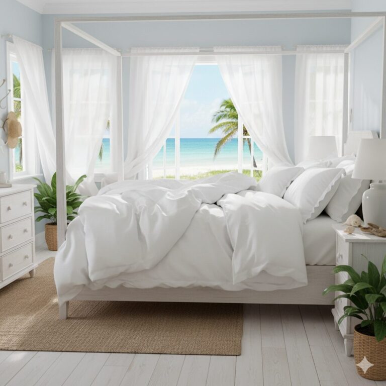 27 Coastal Bedroom Designs to Copy for a Beachy Vibe