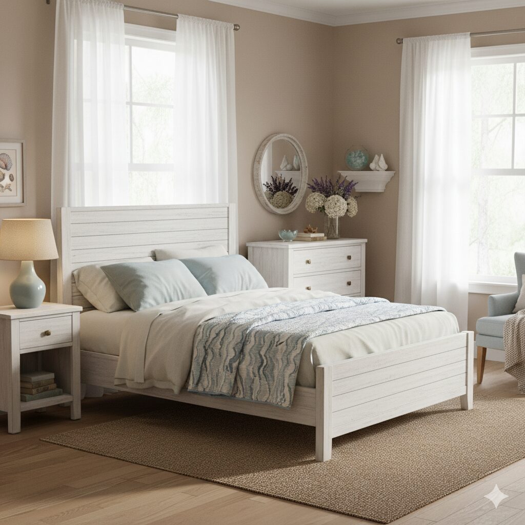 27 Coastal Bedroom Designs to Copy for a Beachy Vibe 18 27 Coastal Bedroom Designs to Copy for a Beachy Vibe