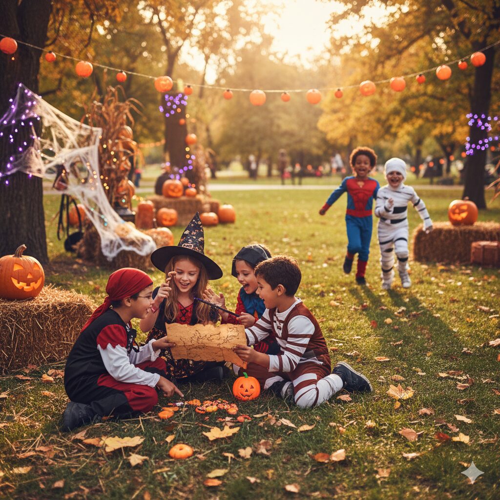 How to Create a Spooky Halloween Treasure Hunt for Kids
