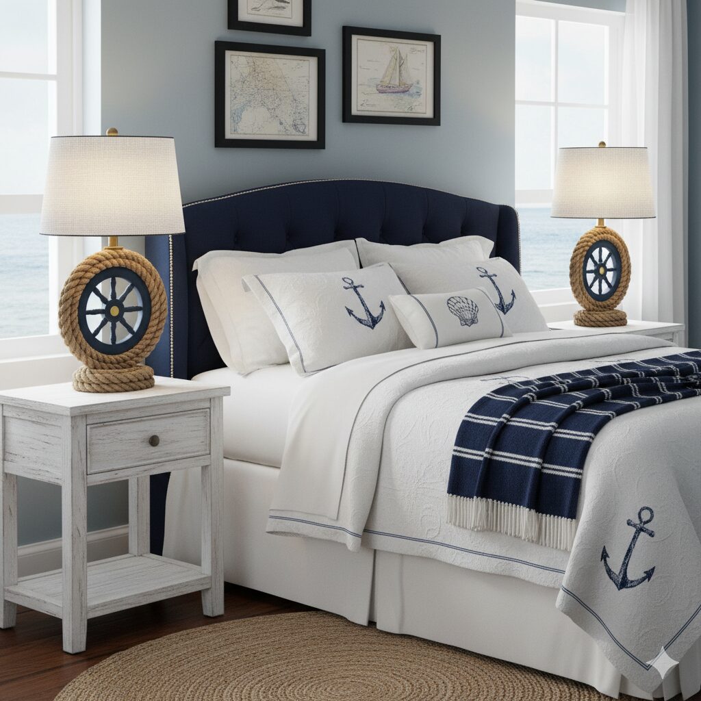27 Coastal Bedroom Designs to Copy for a Beachy Vibe 22 27 Coastal Bedroom Designs to Copy for a Beachy Vibe