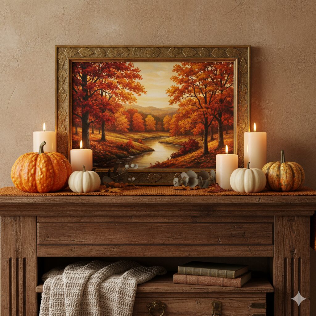 31 Fall Mantle Decor Ideas to Warm Up Your Fireplace
