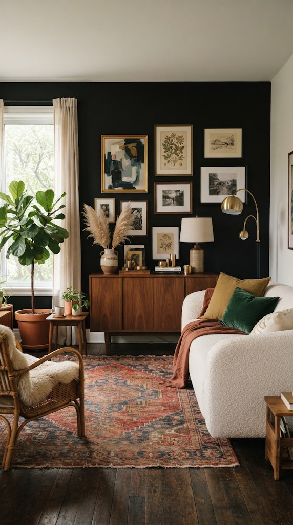 40 Chic Black Accent Walls That Will Wow Your Guests