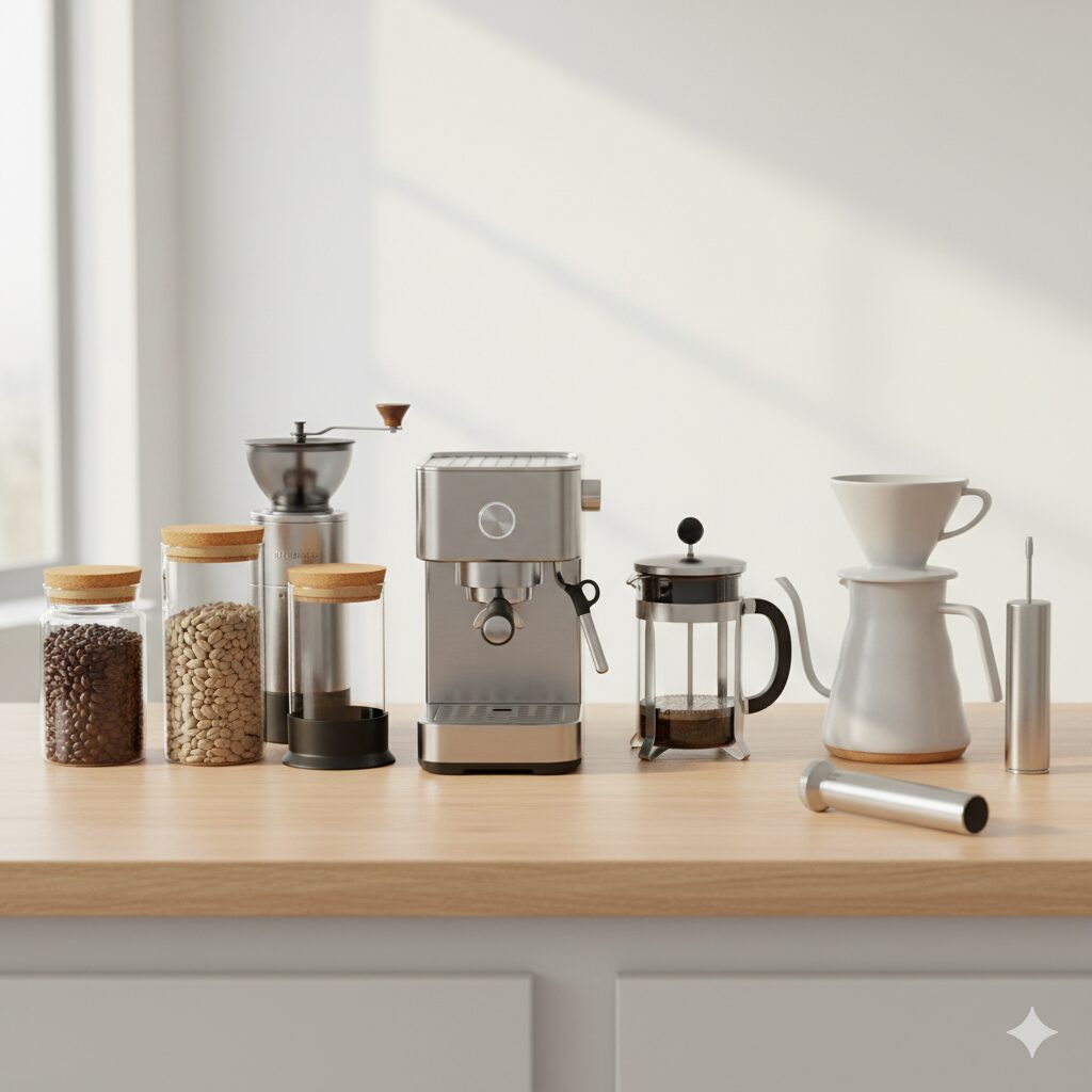 How to Create a Perfect Coffee Bar in Your Kitchen 6 How to Create a Perfect Coffee Bar in Your Kitchen