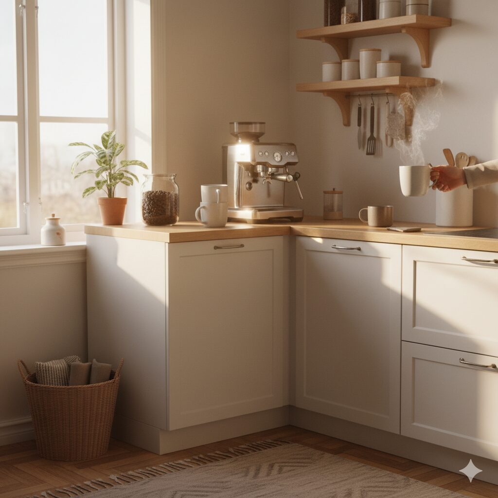 How to Create a Perfect Coffee Bar in Your Kitchen 2 How to Create a Perfect Coffee Bar in Your Kitchen