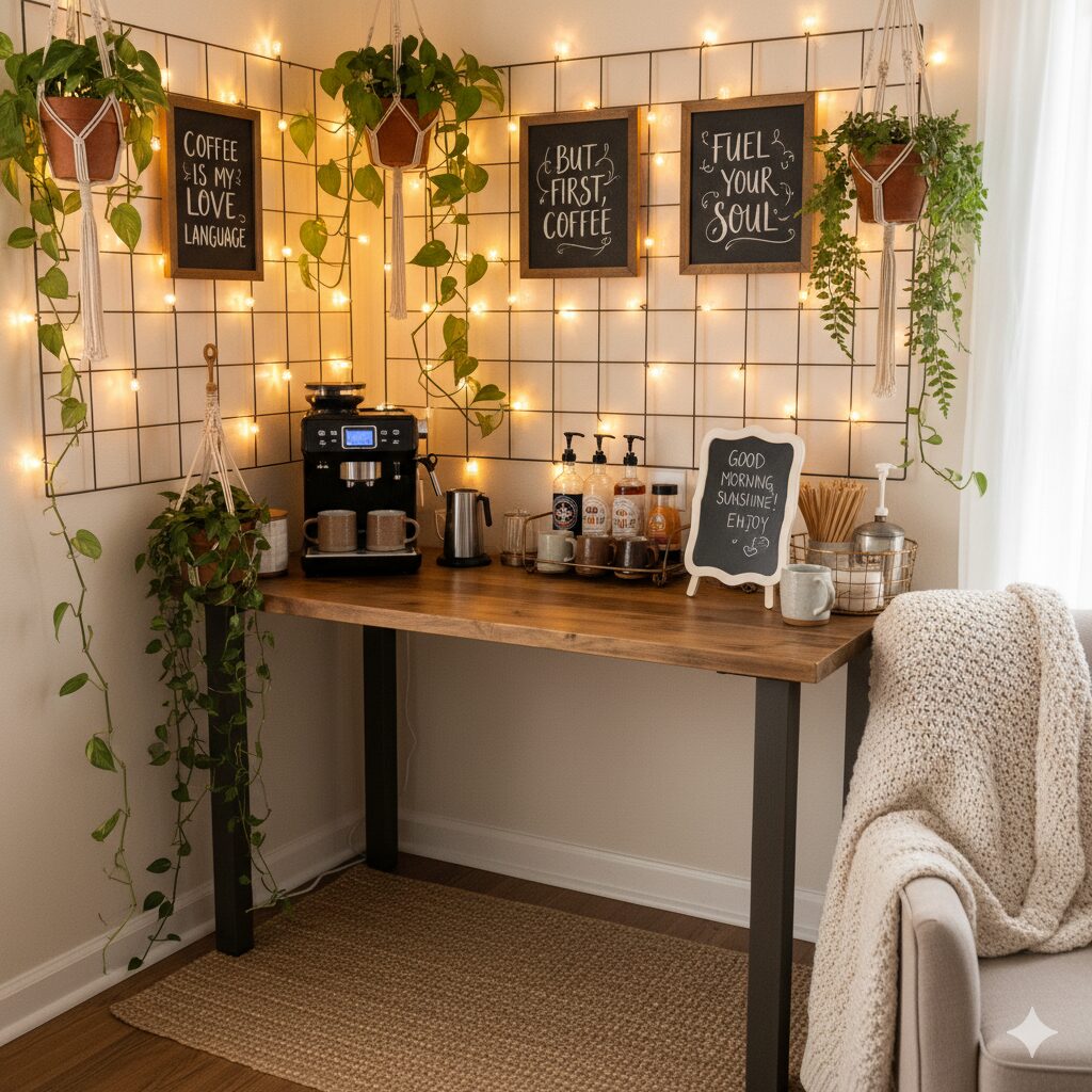 How to Create a Perfect Coffee Bar in Your Kitchen 8 How to Create a Perfect Coffee Bar in Your Kitchen