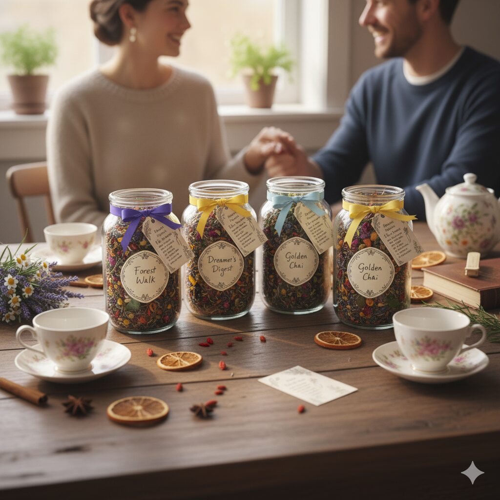 How to Make Herbal Tea Blends at Home