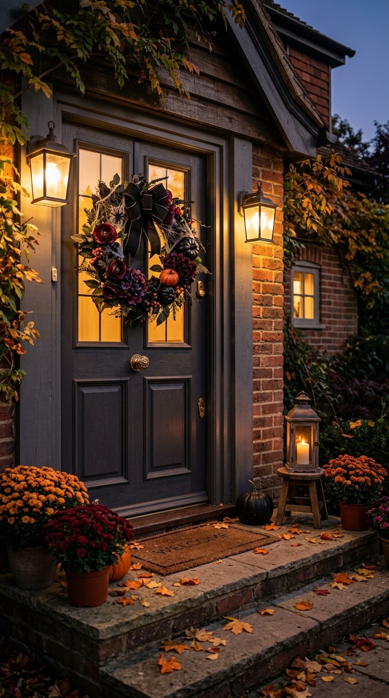 DIY Halloween Wreaths for the Front Door