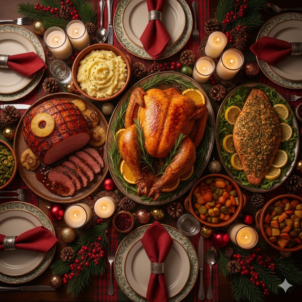 Christmas Dinner Menu Ideas for Families