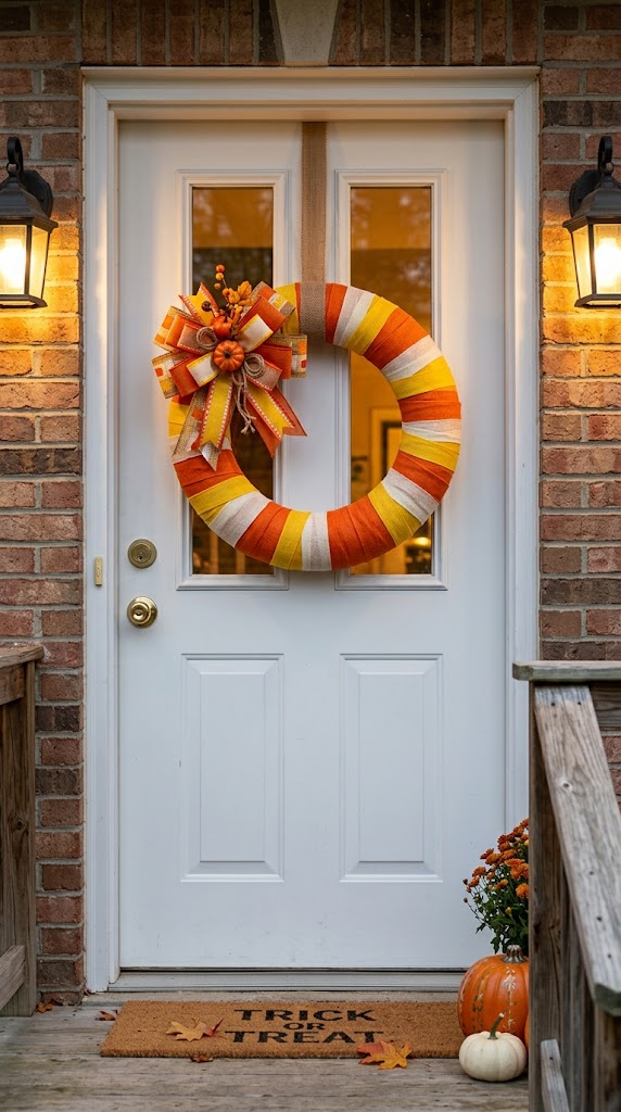 DIY Halloween Wreaths for the Front Door 8 DIY Halloween Wreaths for the Front Door