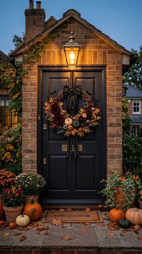 DIY Halloween Wreaths for the Front Door 15 DIY Halloween Wreaths for the Front Door