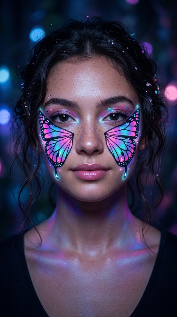 🎭 Creative Halloween Face Paint Looks 4 🎭 Creative Halloween Face Paint Looks