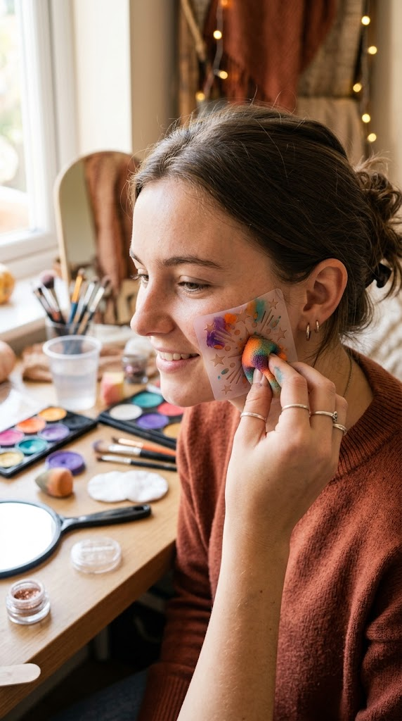 🎭 Creative Halloween Face Paint Looks 10 🎭 Creative Halloween Face Paint Looks