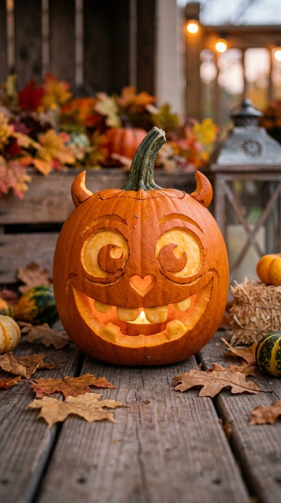 Spooky-Cute Pumpkin Carving Designs for Fall 12 Spooky-Cute Pumpkin Carving Designs for Fall