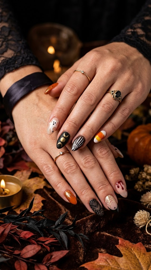 Trendy Halloween Nails to Copy This Year 2 Trendy Halloween Nails to Copy This Year