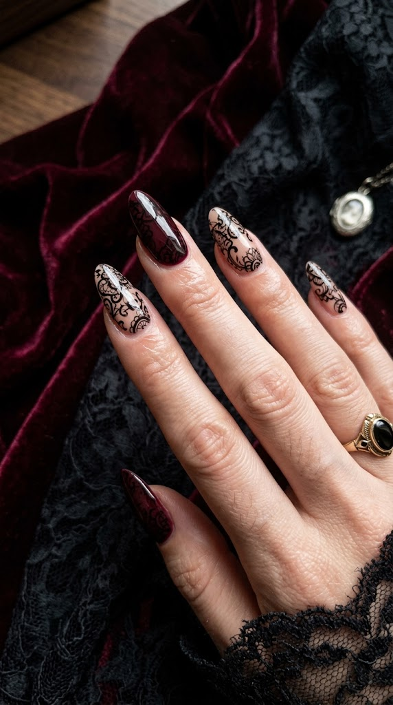 Gothic Halloween Nail Looks You’ll Love