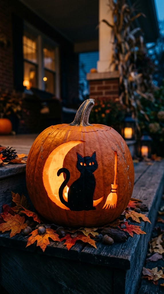 Spooky-Cute Pumpkin Carving Designs for Fall 14 Spooky-Cute Pumpkin Carving Designs for Fall