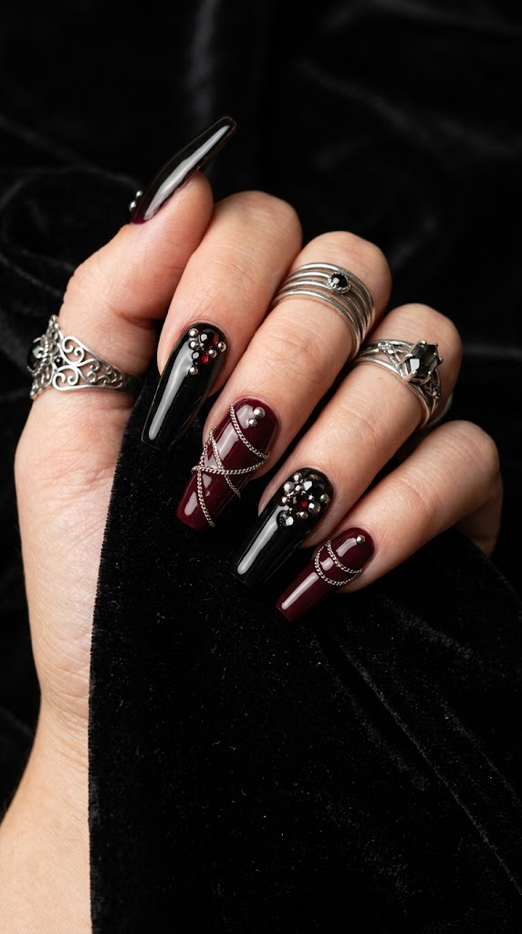 Gothic Halloween Nail Looks You’ll Love