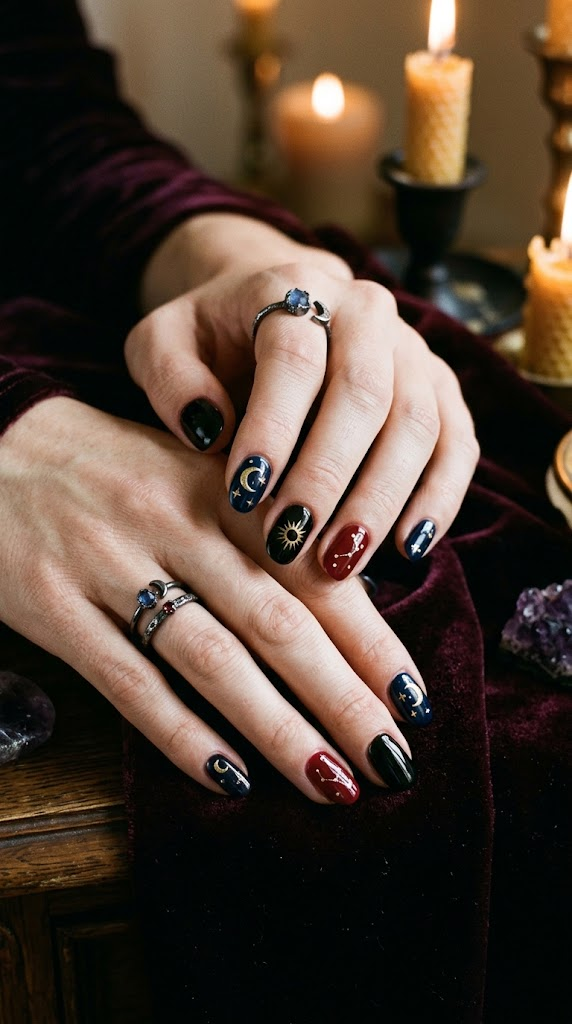 Gothic Halloween Nail Looks You’ll Love